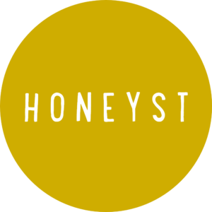 LOGO Logo rond Honeyst Boutique Honeyst